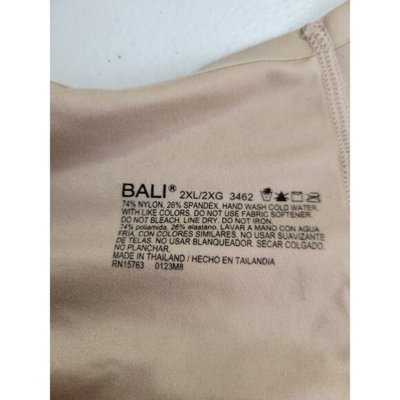Bali wire Free Bra Comfort Revolution Tan Ultimate Support Convertible Size 2XL - Picture 2 of 7